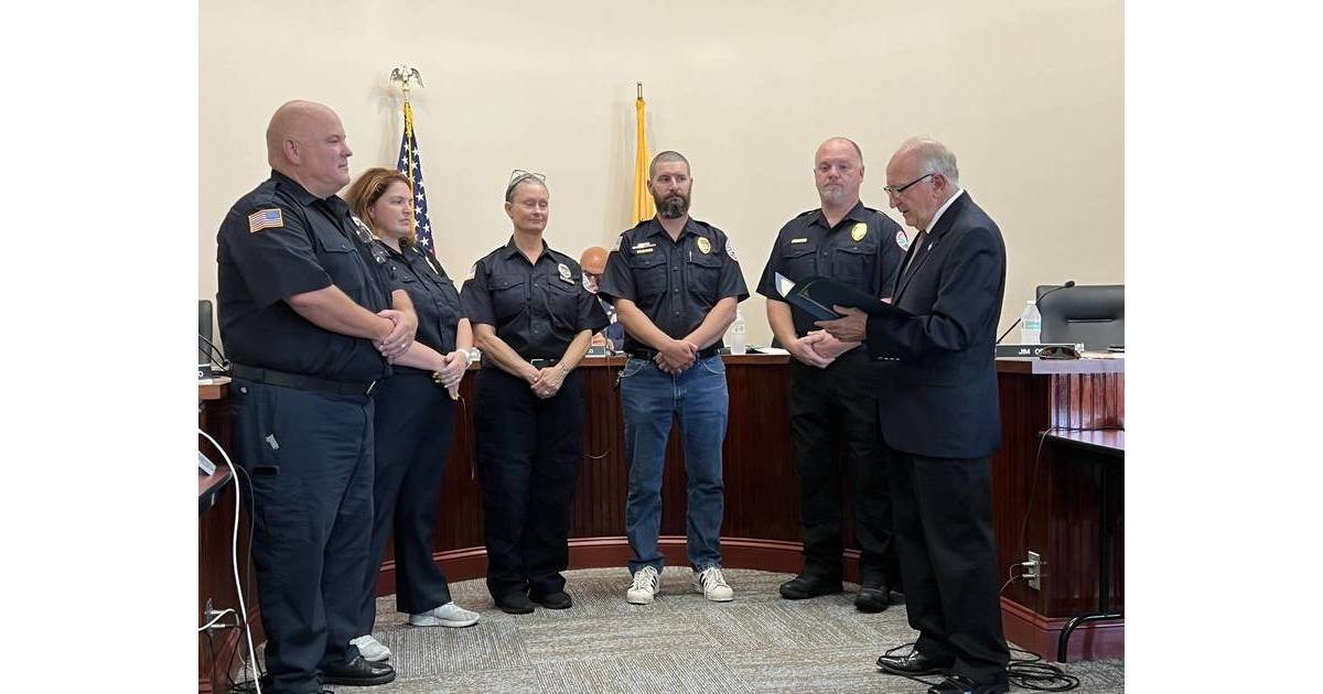 Waretown Volunteer First Aid Squad Recognized for 60 Years of Service