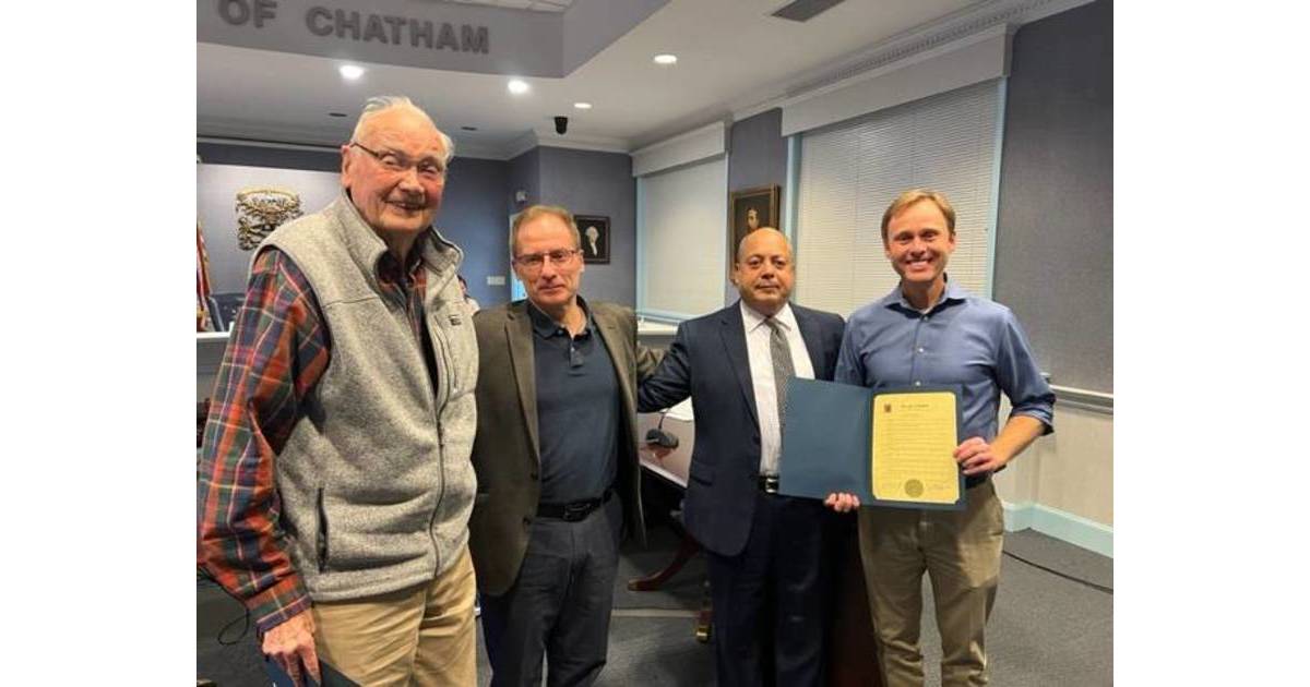 Borough of Chatham Council Honors its Veterans; Council MemberElect