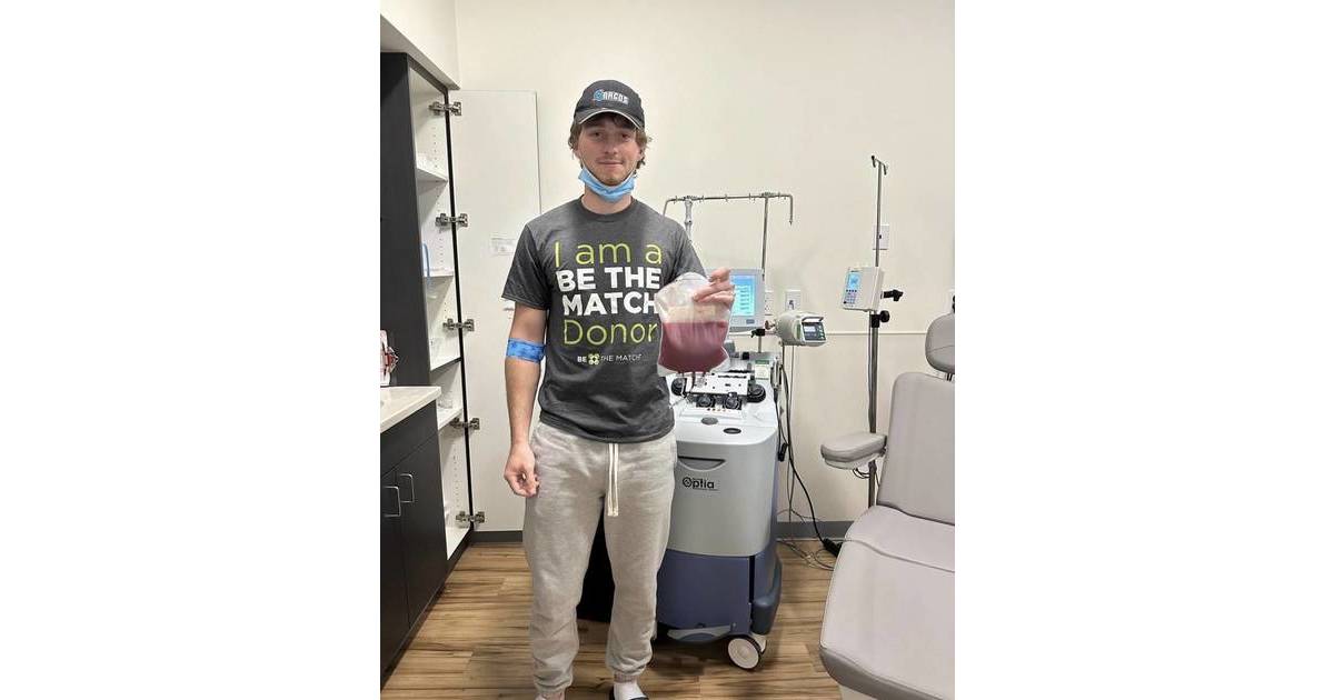 Coral Springs College Student Gives Blood to Save Life of Leukemia