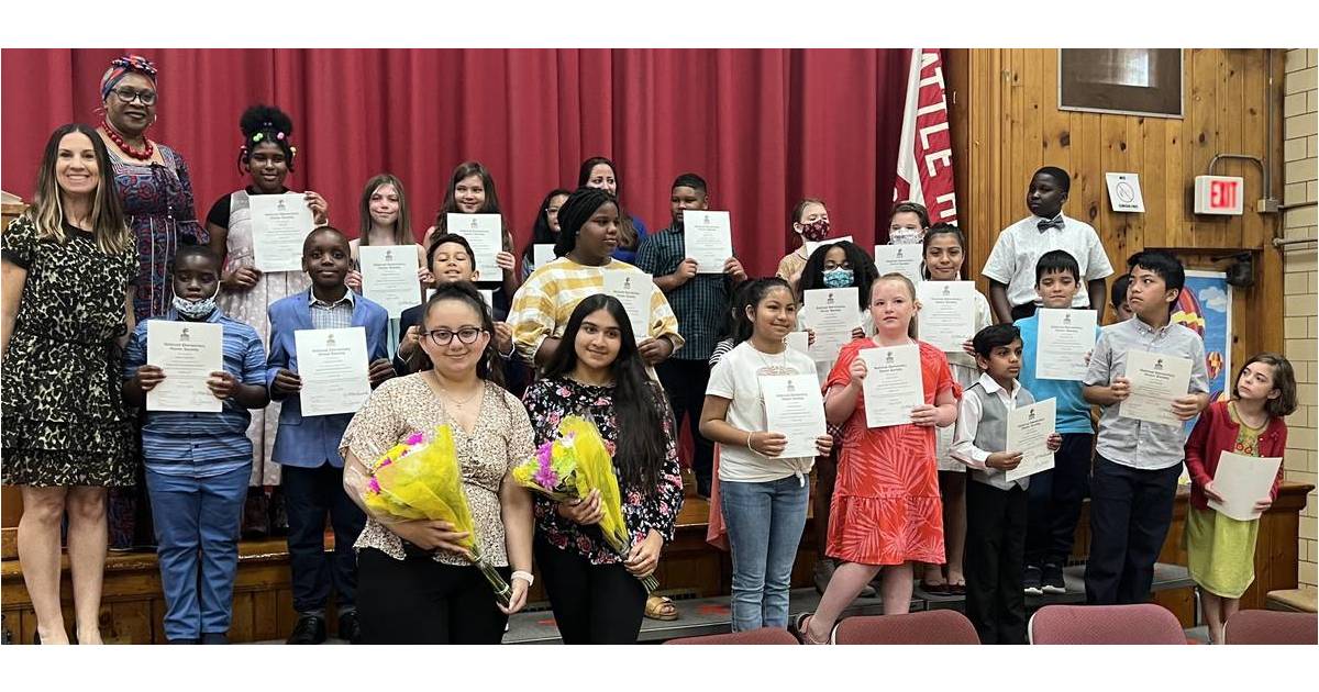 Battle Hill School Celebrates National Elementary Honors Society