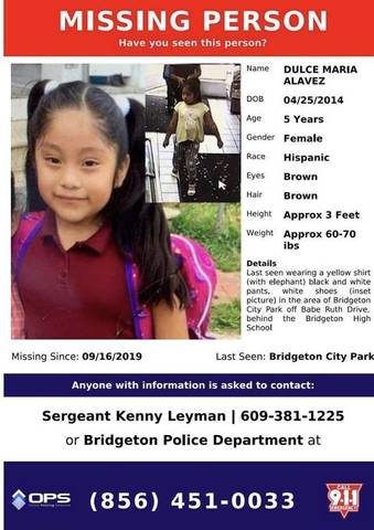 Amber Alert: Missing 5-year old girl, search continues for child