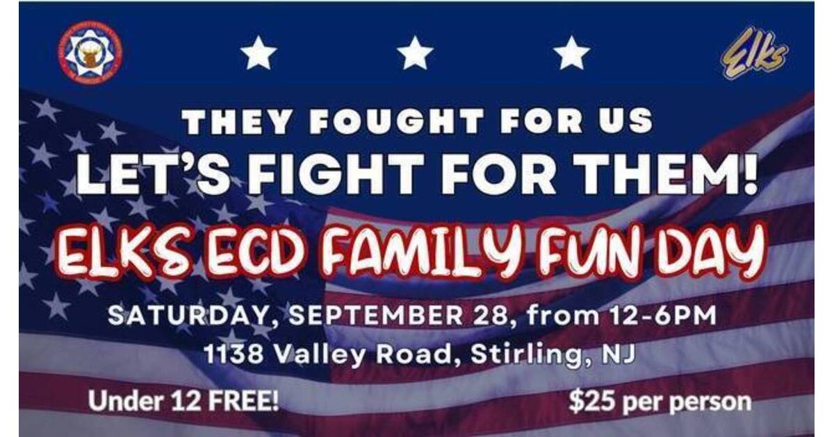 NJ Elks East Central District Hosts 2nd Annual Family Fun Day to