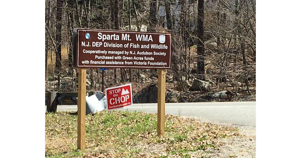 Some Hiking Trails in Sparta Mountain WMA to Close for Tree Cutting