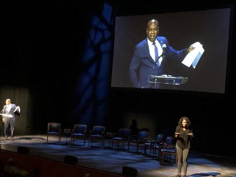 Baraka Battles Critics at Newark Lead Water Crisis Town Hall Meeting - TAPinto.net