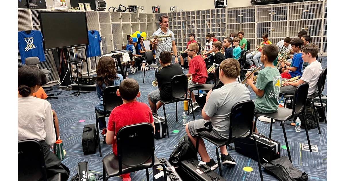 Westglades "Jump Start Band Camp" Creates Pathway to Middle School