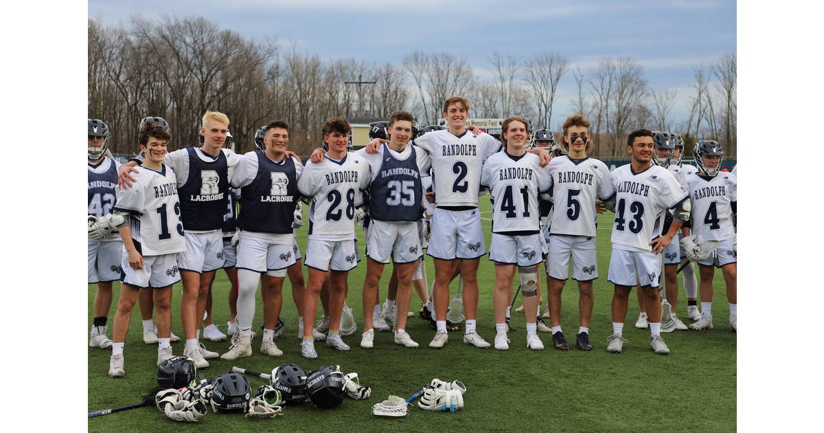 Randolph Boys Lacrosse Holds Annual Senior Night Ceremony to Honor Soon