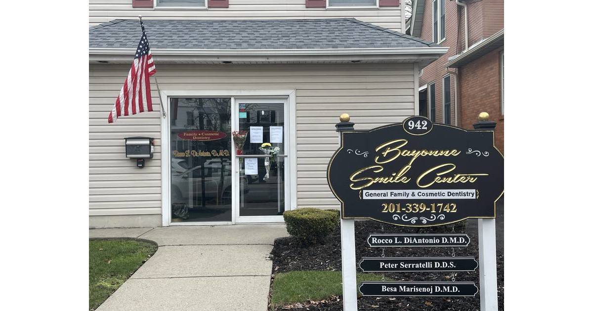 Bayonne 'Grief Stricken' by Passing of Dr. Rocco DiAntonio Bayonne