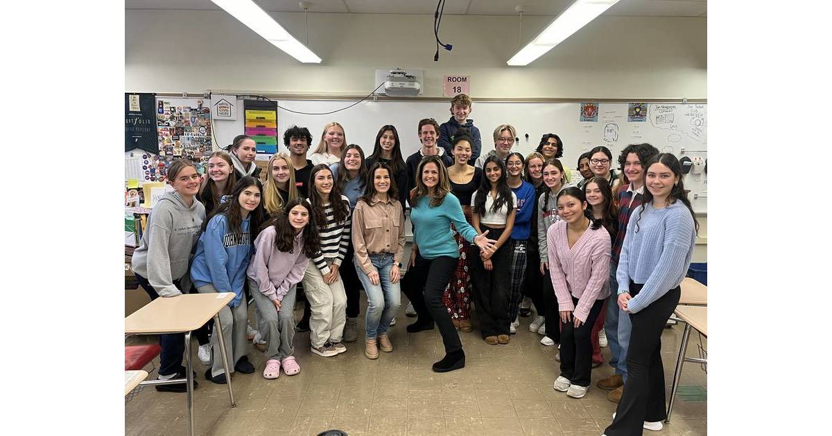 ABC7 Reporters Visit Governor Livingston High School to Talk with