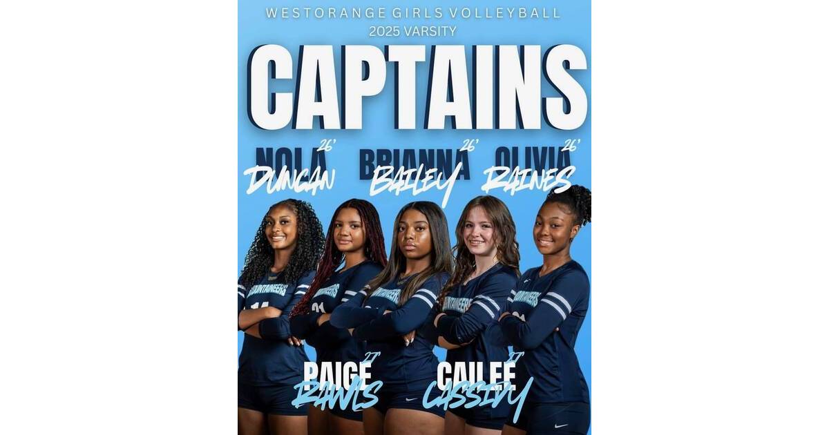 Capable Captains Guiding West Orange Girls Volleyball To A