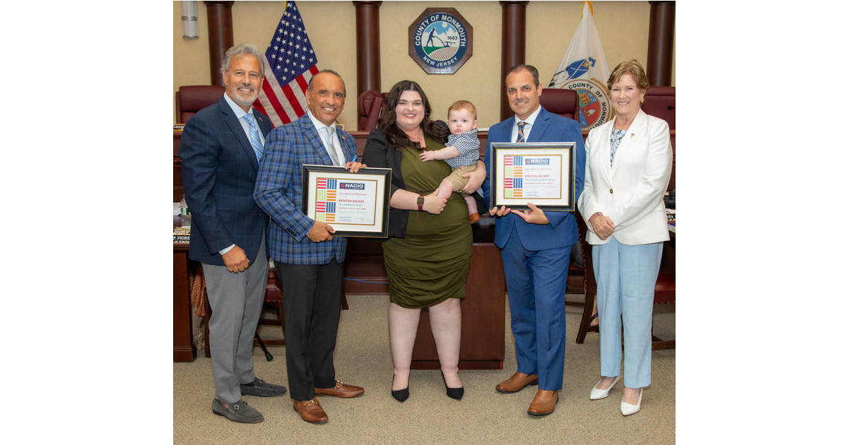 Monmouth County Proud Public Information employees win NACIO Awards of