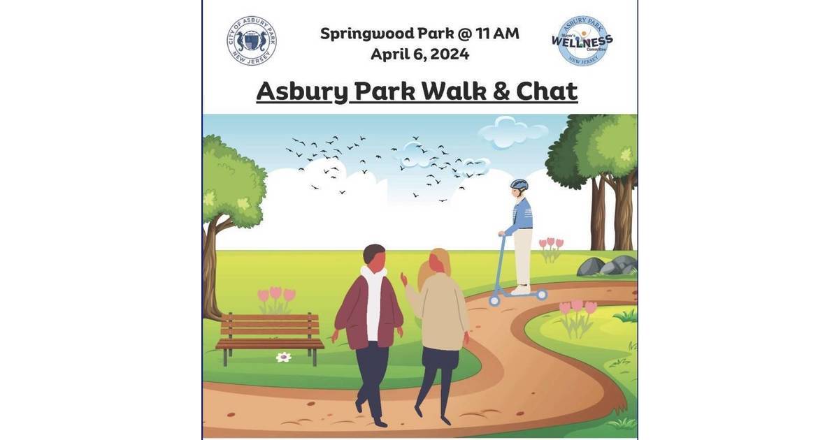 Asbury Park Mayor’s Wellness Committee Invites Community to Walk & Chat