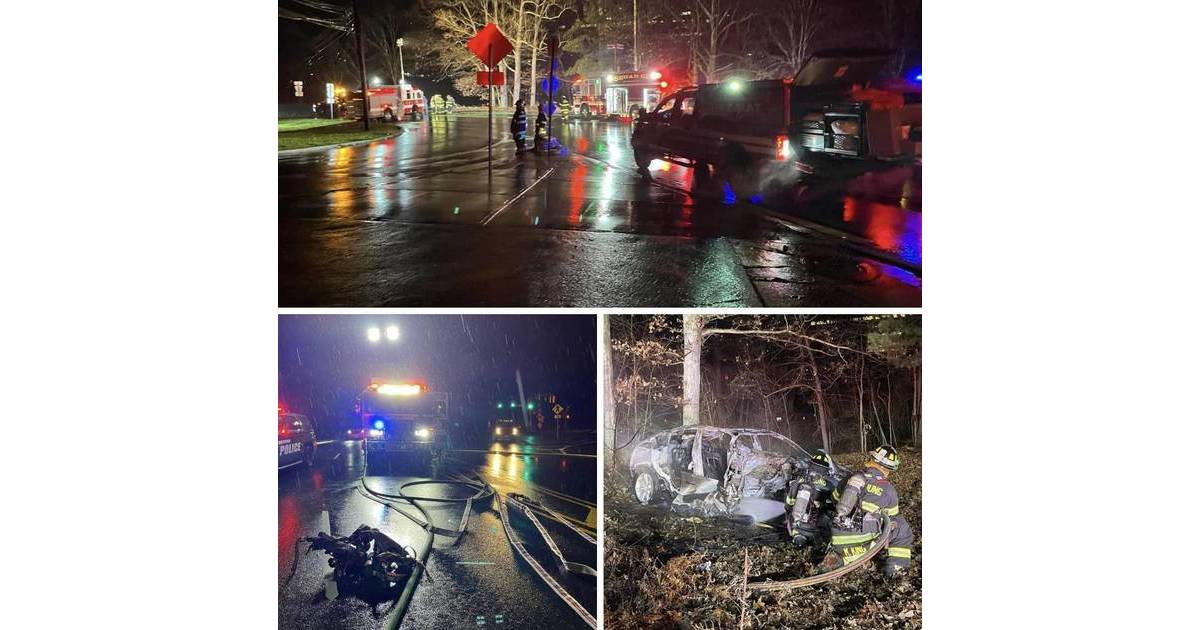 Update on Watchung Car Fire North Plainfield/Green Brook/Watchung, NJ