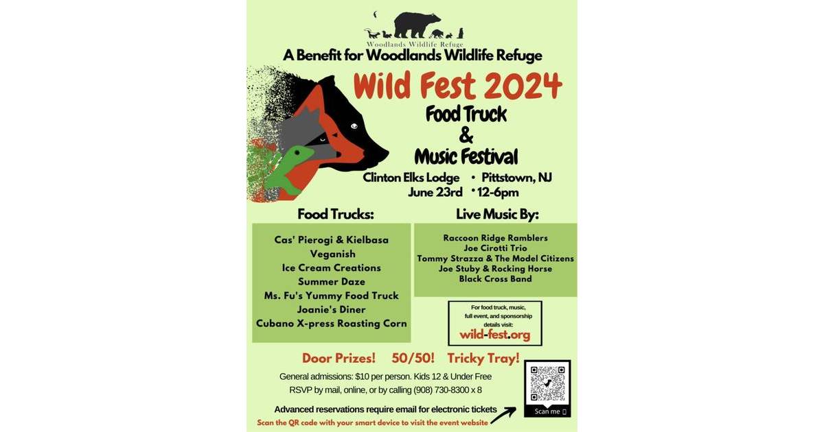 Wild Fest Food Truck And Music Festival Benefiting Woodlands Wildlife wild-fest-food-truck-and-music-festival-benefiting-woodlands-wildlife