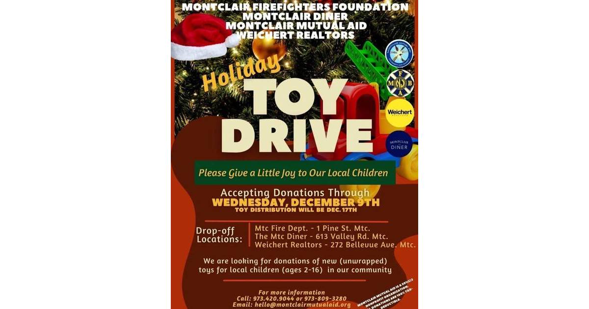 Montclair Community Organizations Join Forces for Children's Toy Drive