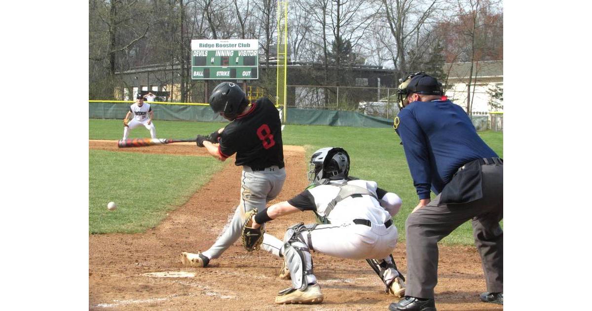 Baseball Hunterdon Central Scores Early, Defeats Ridge, 72