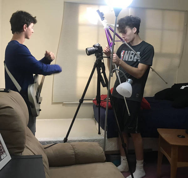 Randolph Senior Wins Award for Best Short Film; "Randolph News" Clip