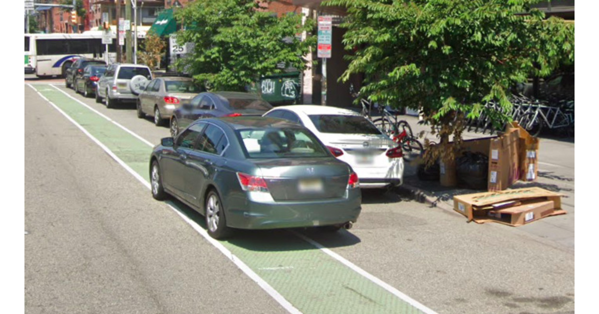 Jersey City To Charge Fines For Parking In Bike Lanes Jersey City, NJ