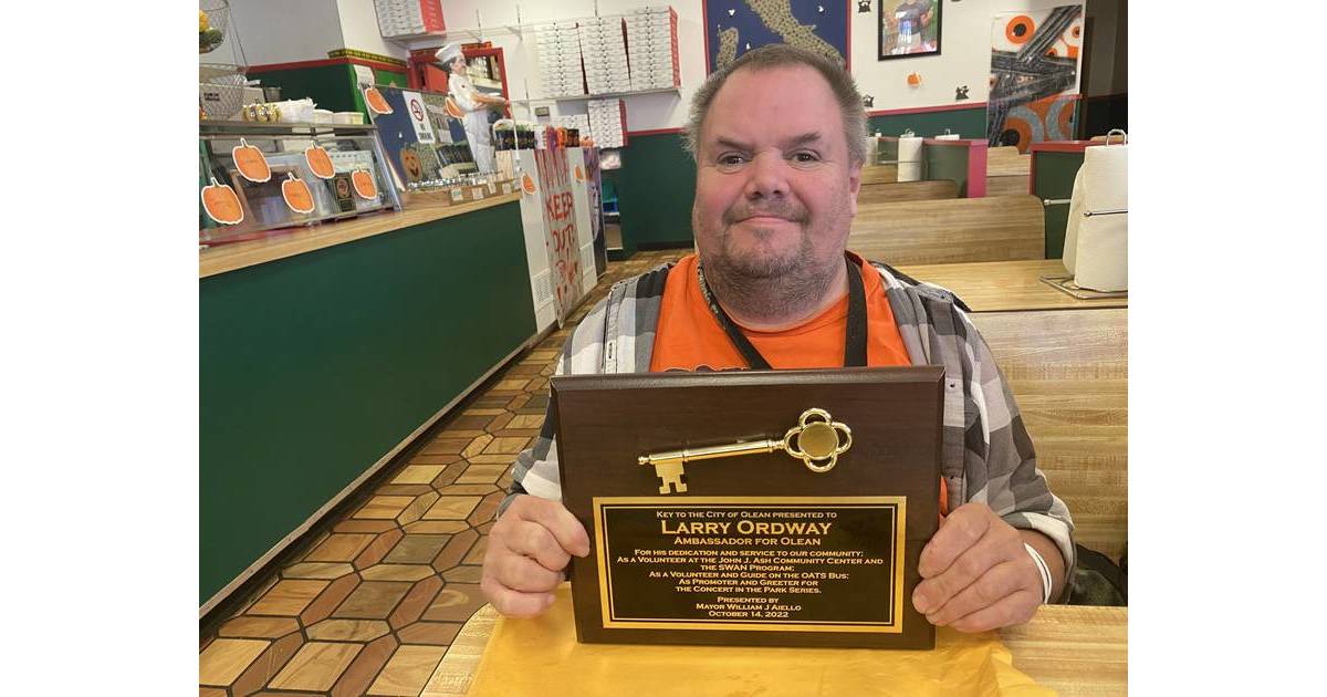 A Day in the Life of Larry Ordway A Career Volunteer Greater Olean