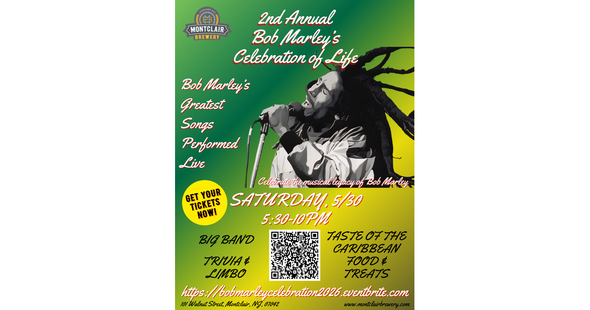 Montclair Artists Unite for Musical Tribute to Bob Marley Legacy