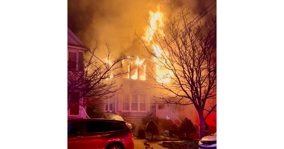 House Fire Engulfs Linden Home on E. Blancke: Residents Displaced ...