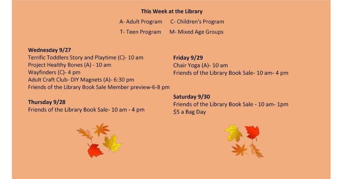 What's Happening This Week at Linden Public Library??? Linden, NJ