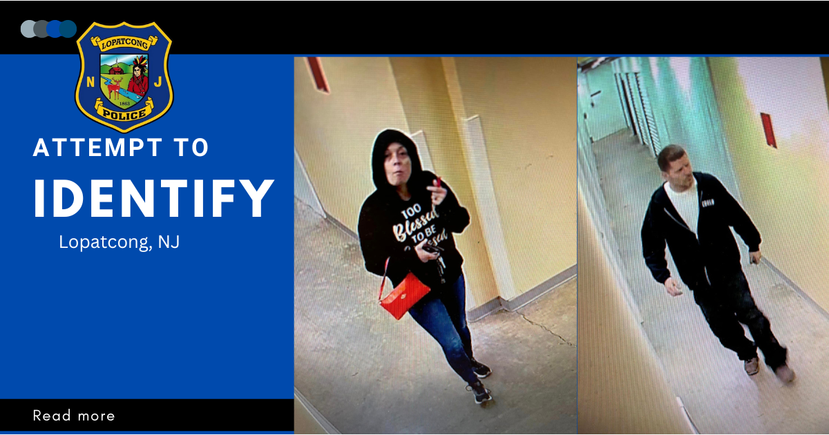 Lopatcong Township Police Department Seeking the Public’s Assistance in