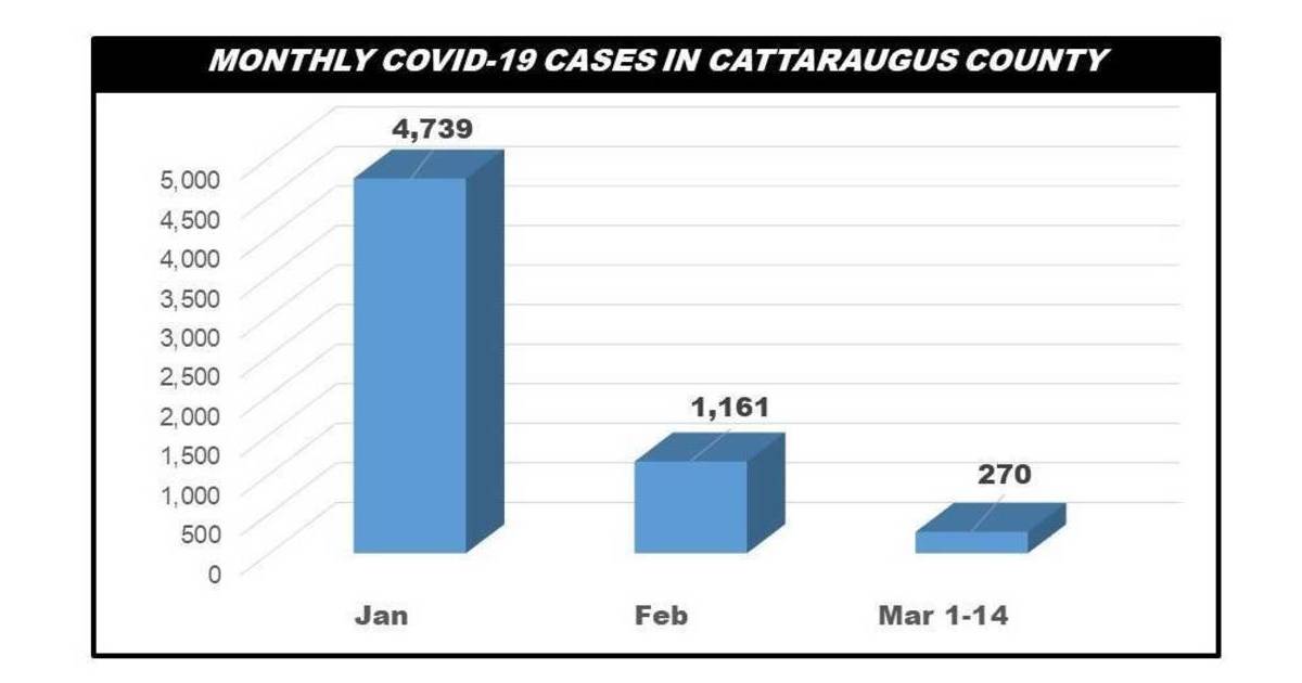 Cattaraugus County Reports 31 New COVID19 Cases March 14 Greater