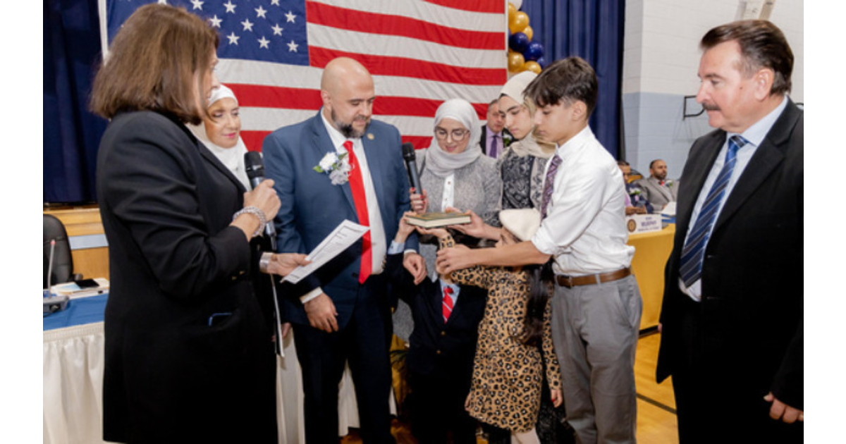 Prospect Park Mayor Mohamed Khairullah Begins 5th Term Hawthorne , NJ