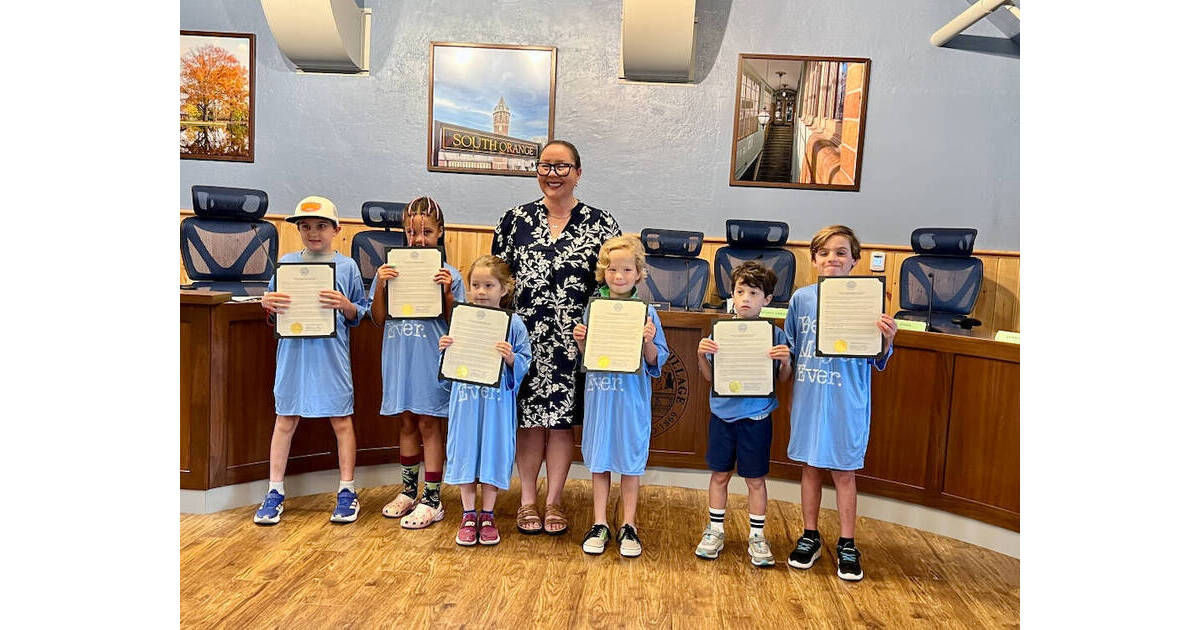 KID MAYORS OFFICIALLY TAKE OVER SOUTH ORANGE