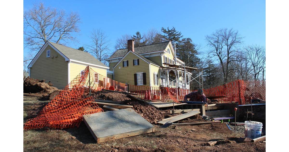 Construction Underway for New Annex at MetlarBodine House Museum in