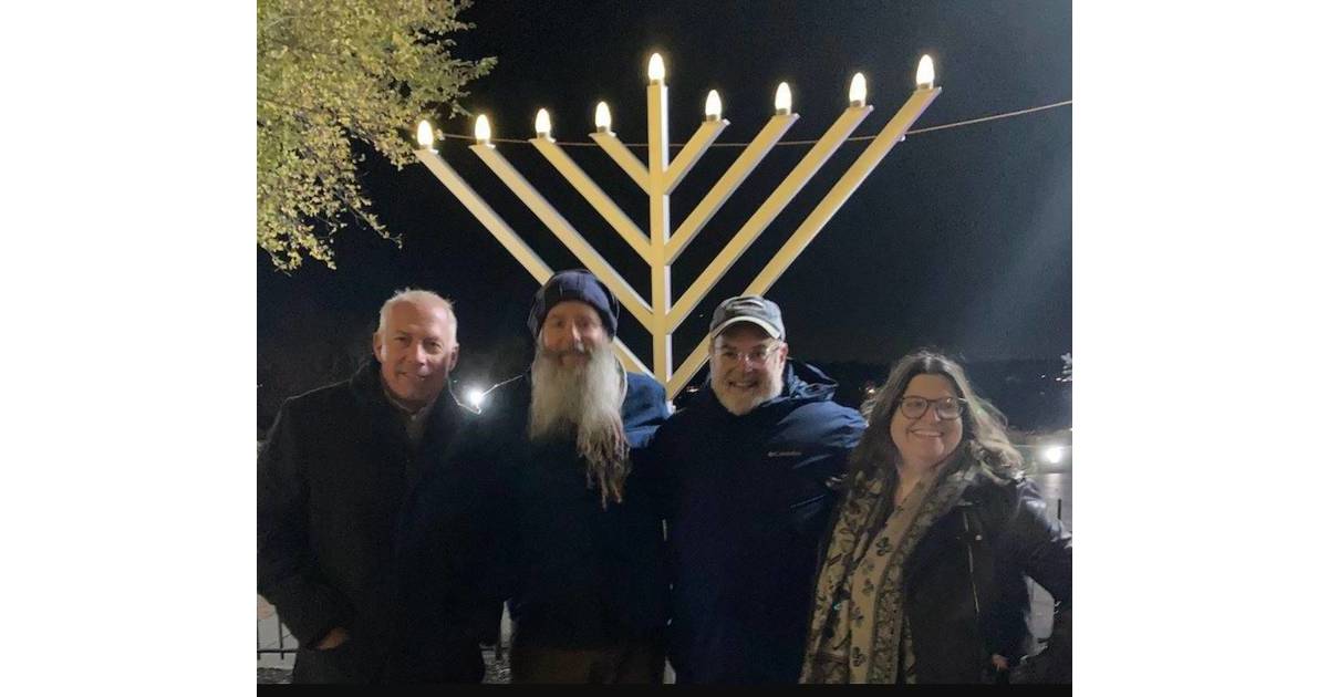 Tonight, Monday, December 12 Red Bank Lights Menorah at Riverside