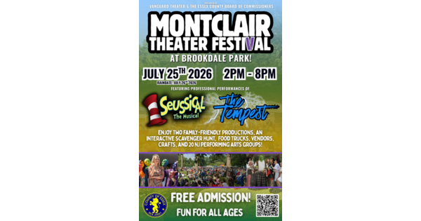 All the Park’s a Stage: Vanguard Festival Back at Brookdale as County, Township Proclaim Montclair Theater Day
