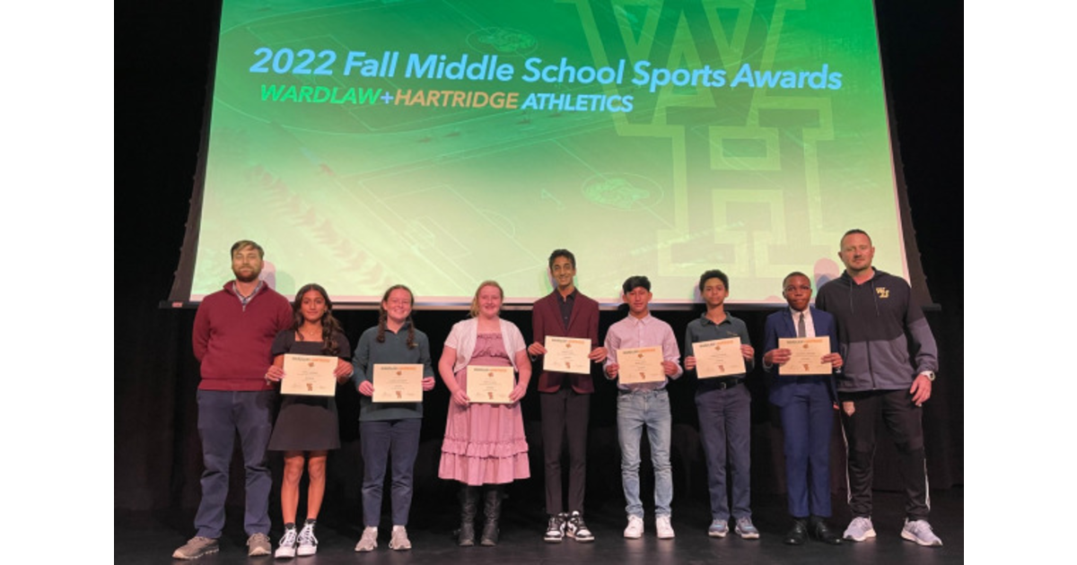 Wardlaw+Hartridge Middle School Athletes, Teams Honored at Assembly