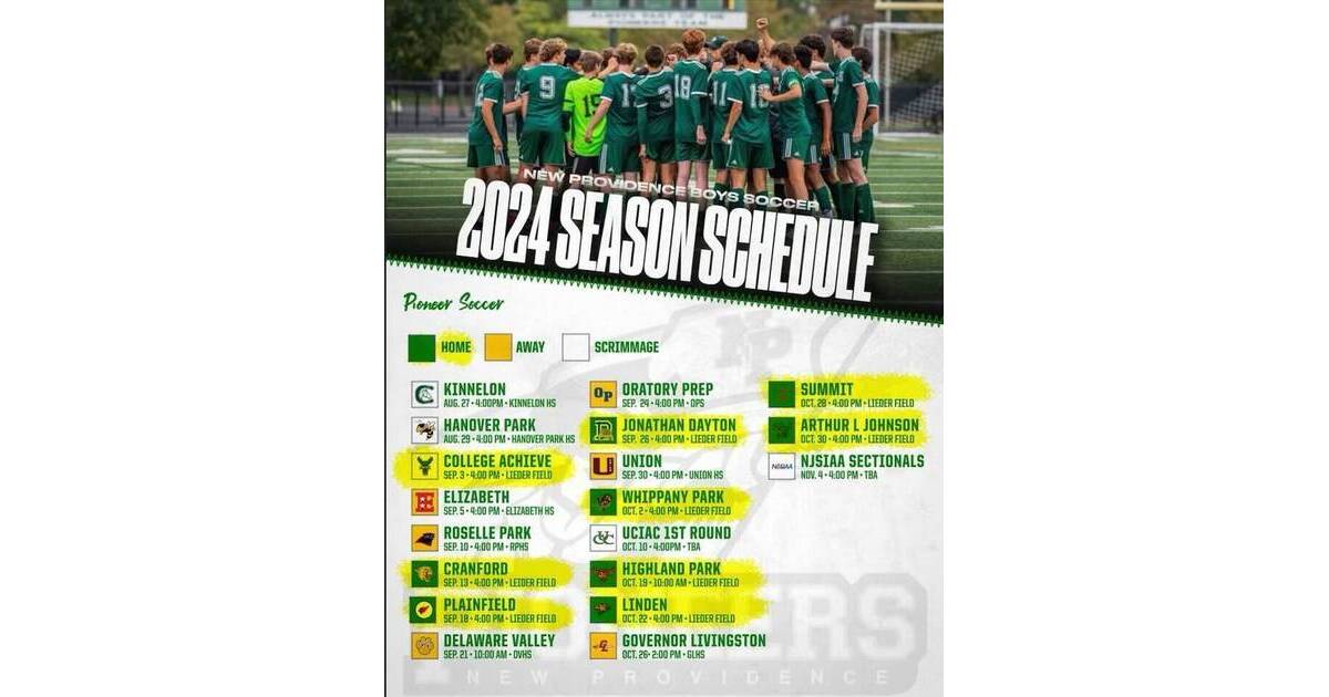 Boys Soccer New Providence Wins its First, 60, over Roselle Park