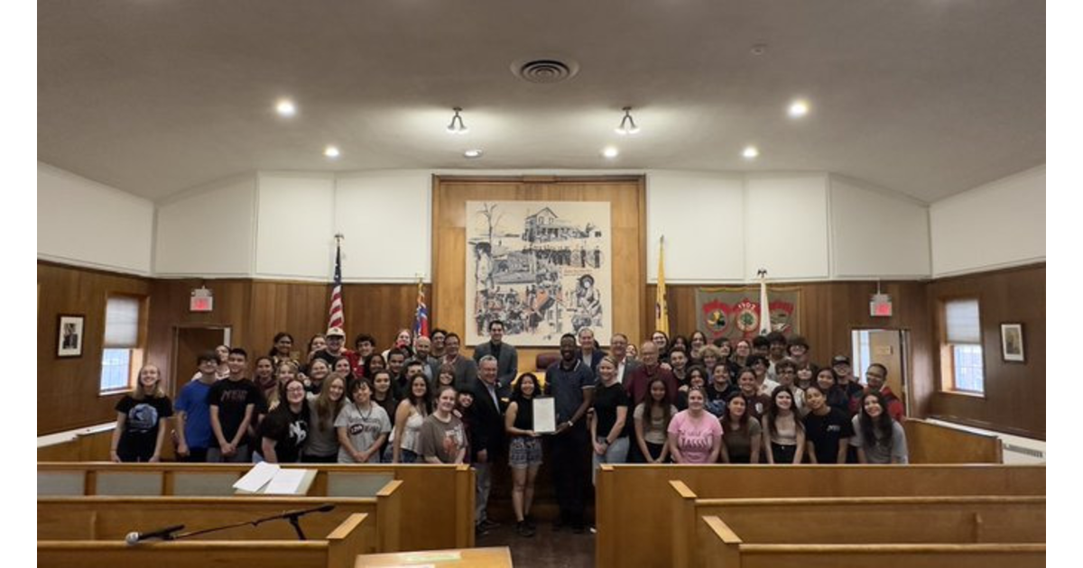 Nutley High School Music Programs Recognized by Nutley Board of