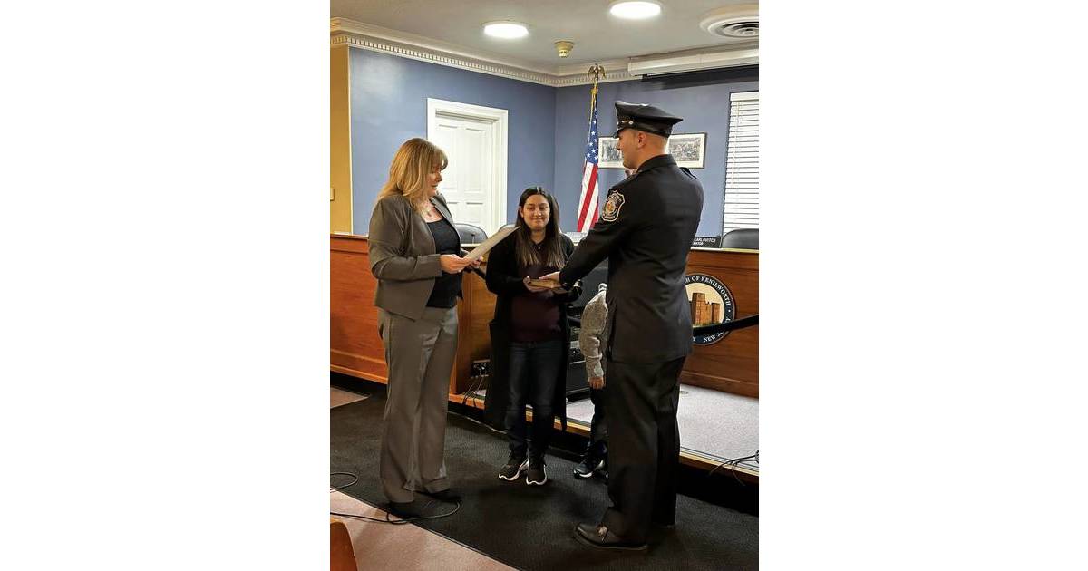 Kenilworth Three New Police Officers Kenilworth, NJ News TAPinto
