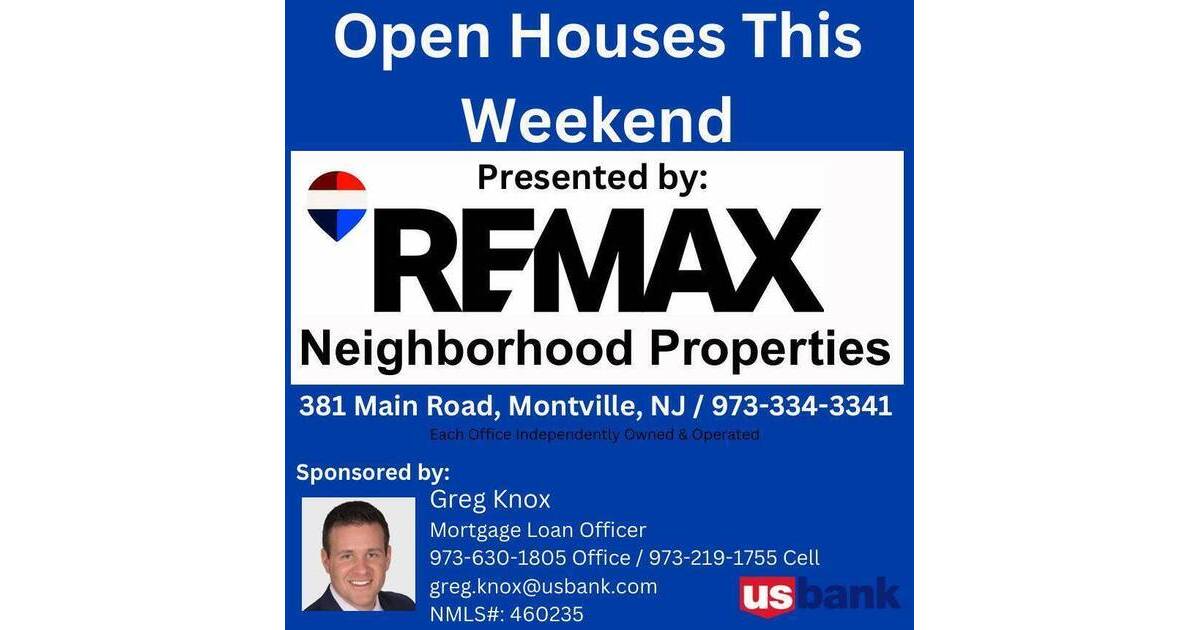 REMAX Neighborhood Properties Open House(s) This Weekend, August 1 & 2, 2026