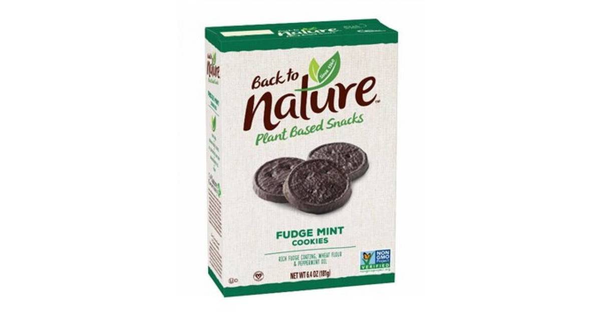Allergy Alert Issued for Three Cases of Back to Nature® Fudge Mint