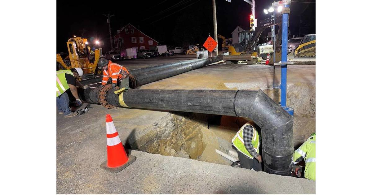 MUA Completes Sanitary Sewer Replacement at Marne Highway, Hartford