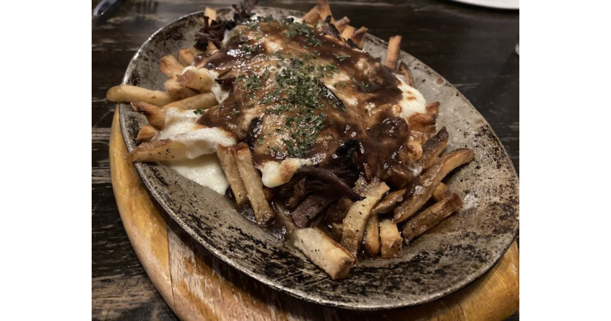 On the Menu in Nutley Poutine The Oakley Kitchen's Interpretation of