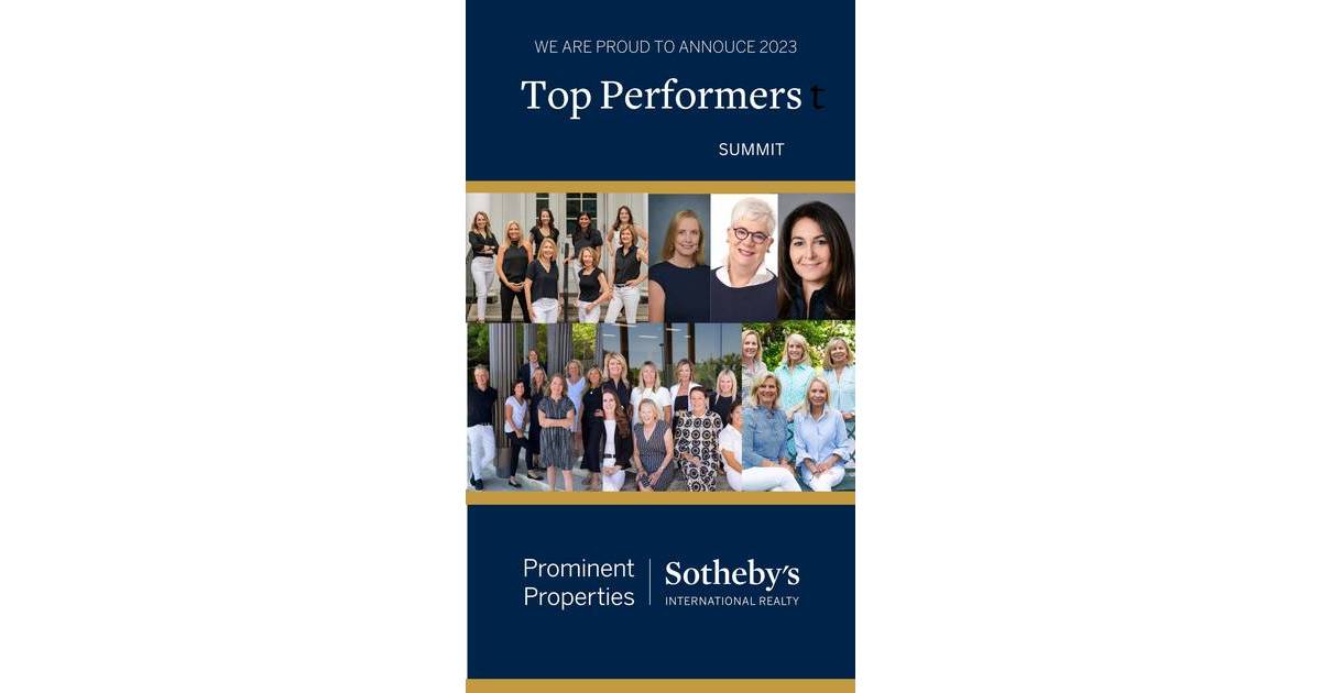 Prominent Properties Sotheby’s International Realty Held Annual Company Meeting/Awards