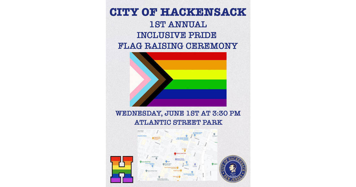 City of Hackensack to Host First Annual Inclusive Pride Flag Raising ...