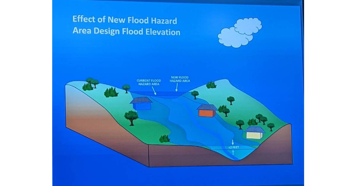 Property Values in Pine Brook Could Dip if DEP Flood Map Goes into