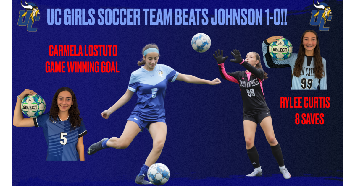 LoStuto's Late Goal Gives Union Catholic 10 Win Over Johnson North