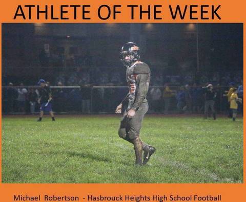 Athlete Of The Week Michael Robertson Hasbrouck Heights High