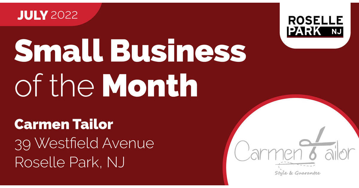 Roselle Park Announces its Small Business of the Month for July