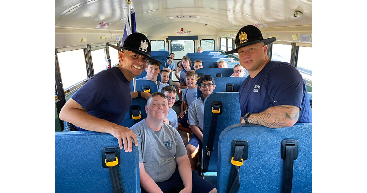 Sayreville Kids Participate in Junior Police Academy Raritan Bay, NJ