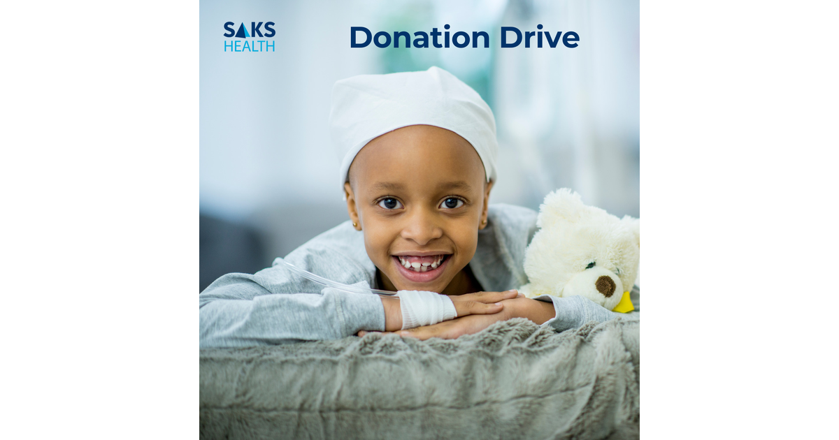 SAKS Health Hosts Donation Drive to Help Local Children’s Hospital