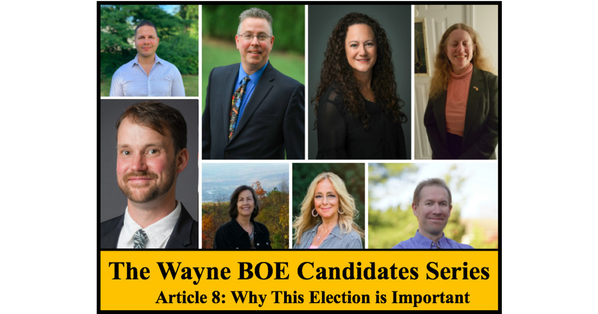 Candidates Answer 'Why is this Board of Education Election so