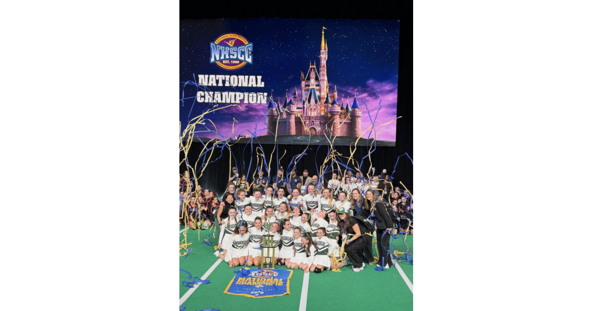 Ridge Youth Sports Senior Rec Team Wins National Title in Orlando